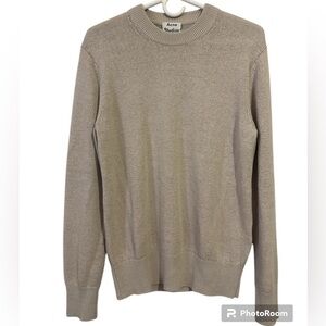 Acne Studios Men’s Jena Linen Knit Sweater